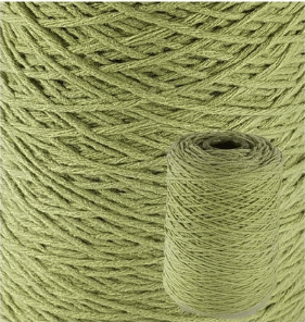 acrylic green yarn