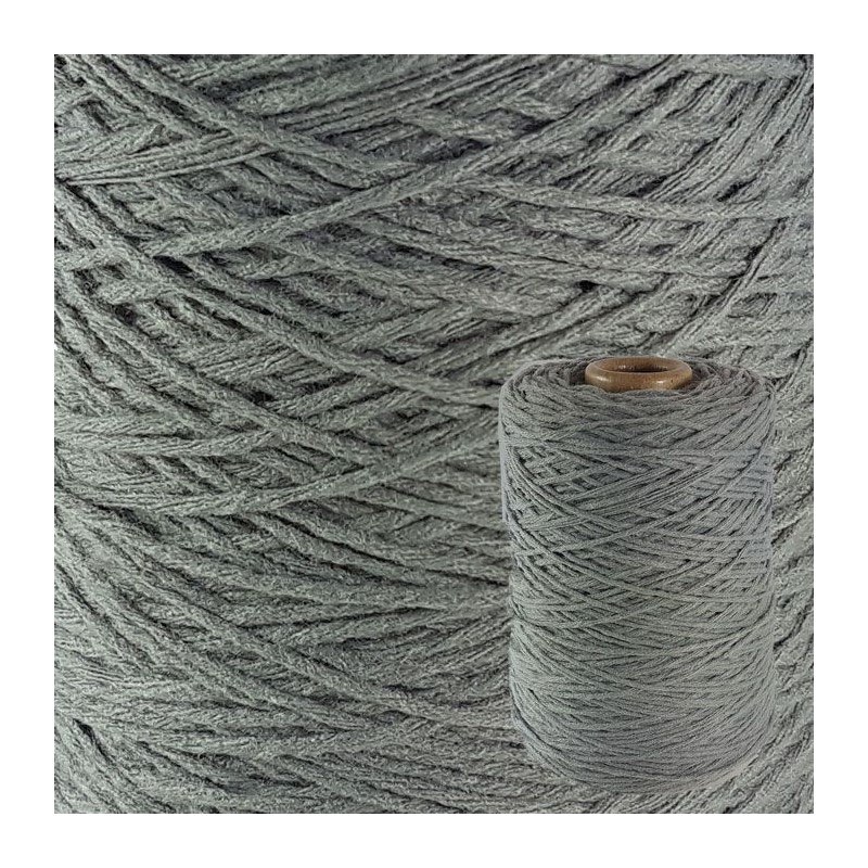 acrylic grey yarn